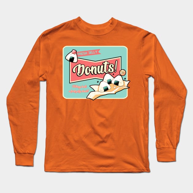 Fresh Jelly donuts! Long Sleeve T-Shirt by CoinboxTees